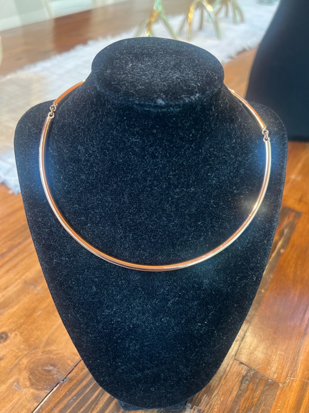 J.Crew Rose Gold Torque Collar Necklace